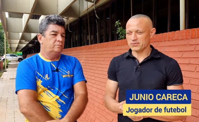 Em entrevista, volante Júnior Careca fala de sua passagem pelo Lobão...