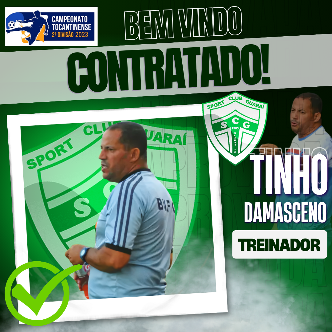 Lobão já tem comando definido, para a segunda divisão 2023...